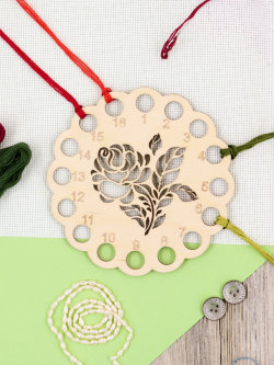 Органайзер для мулине "Розочка"