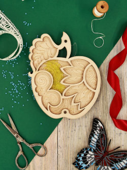 Органайзер для бисера с крышкой «Яблоко»