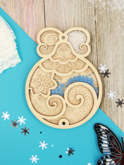 Органайзер для бисера с крышкой «Шарик»